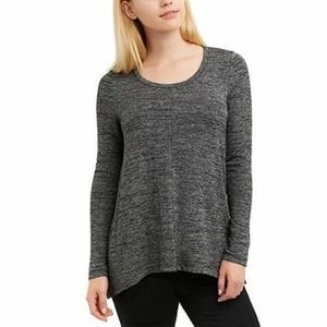Jones New York Top Black Long Sleeves Size S NWT